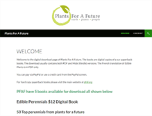 Tablet Screenshot of plantsforafuture.com